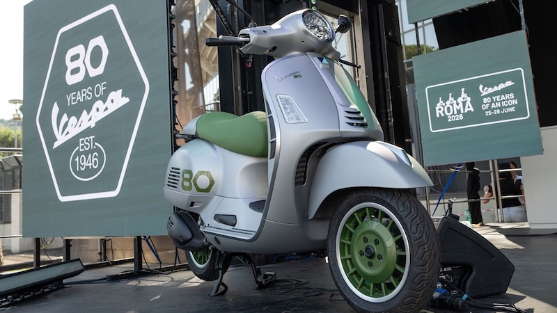 Vespa celebrates 80 years with a special limited-edition model