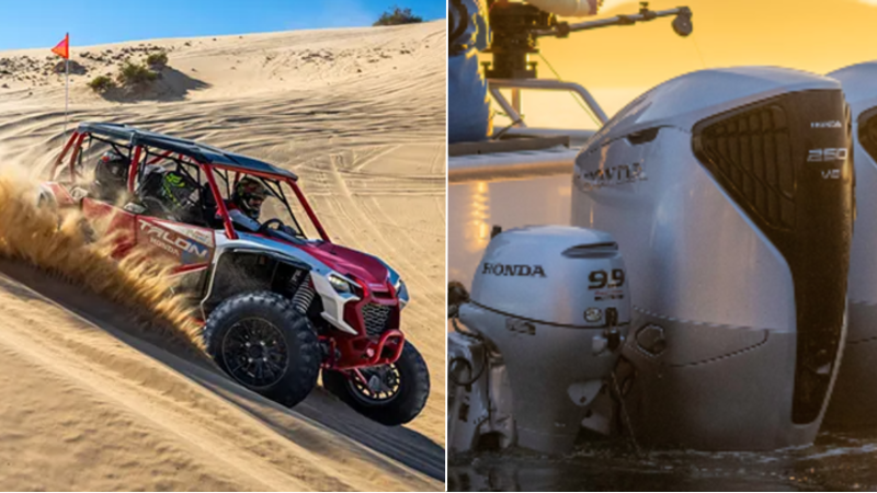 Strong sales leads Honda to restructure its powersports, marine divisions