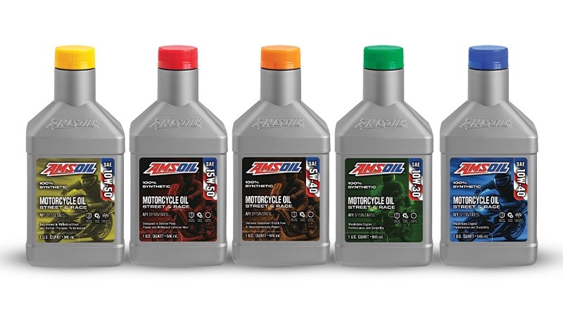 AMSOIL refreshes motorcycle oil line with new 100% synthetic formula