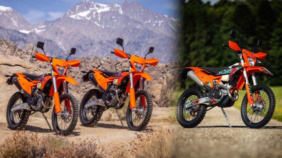 KTM 2027 350 EXC-F, 500 EXC-F, 6DAYS