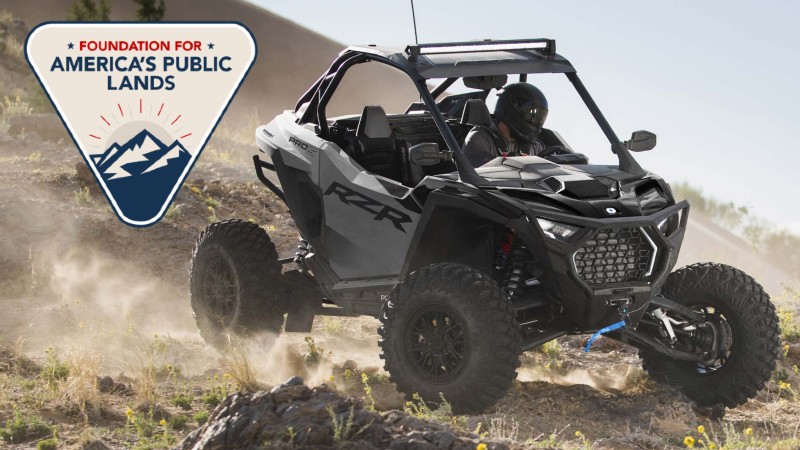 Polaris partners with public land foundation to support OHV access