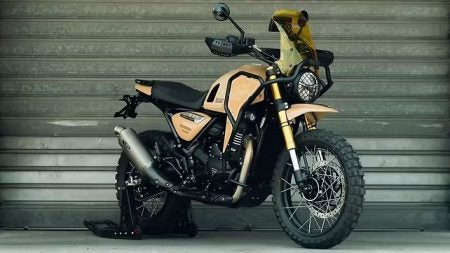 Triumph Scrambler 400XC Becomes The Dune 400
