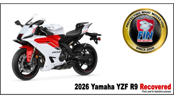 Dealer-Installed FIN Device Helps Recover Stolen 2026 Yamaha YZF-R9