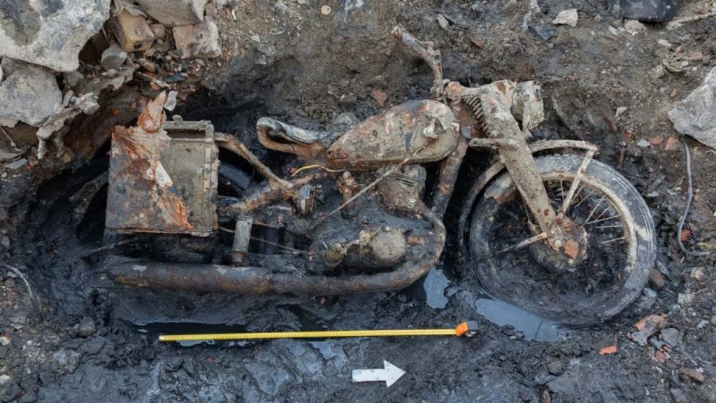 Europe’s Ongoing Drought Just Unearthed a WWII Motorcycle Left In a River