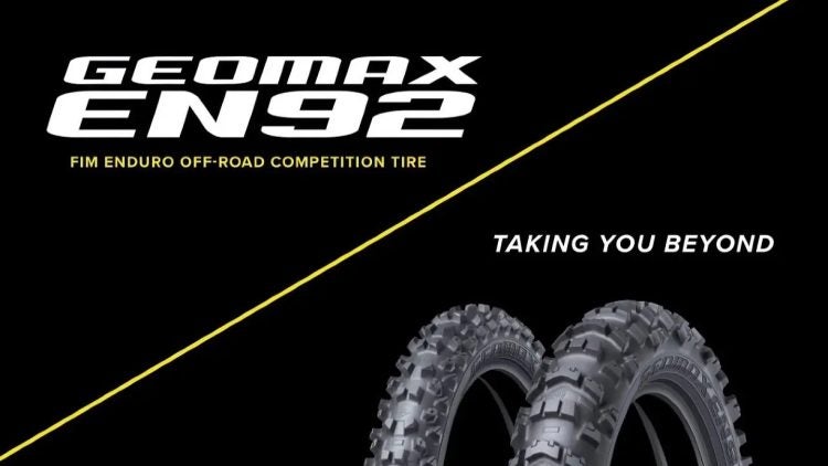 New Rubber: Dunlop Geomax EN92 DOT-Approved Dirt Tire Is Here