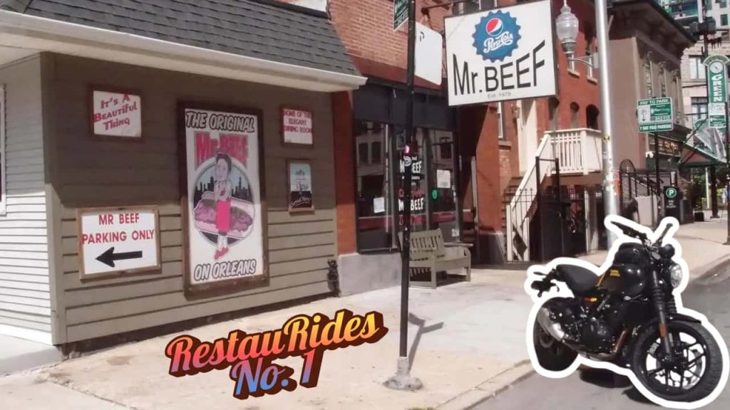 Riding To Mr. Beef, The Real-Life ‘The Bear’ Location, on a Royal Enfield Guerrilla 450