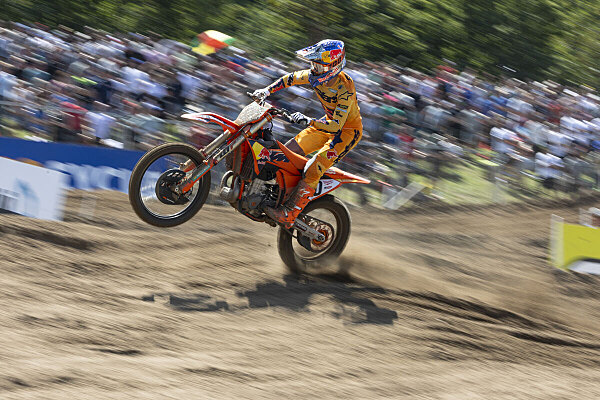 MX2 podium performance by Laengenfelder at demanding MXGP of Flanders as Adamo also pushes to the top five