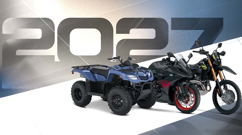 Suzuki reveals 2027 lineup with updated pricing for DR-Z, GSX models